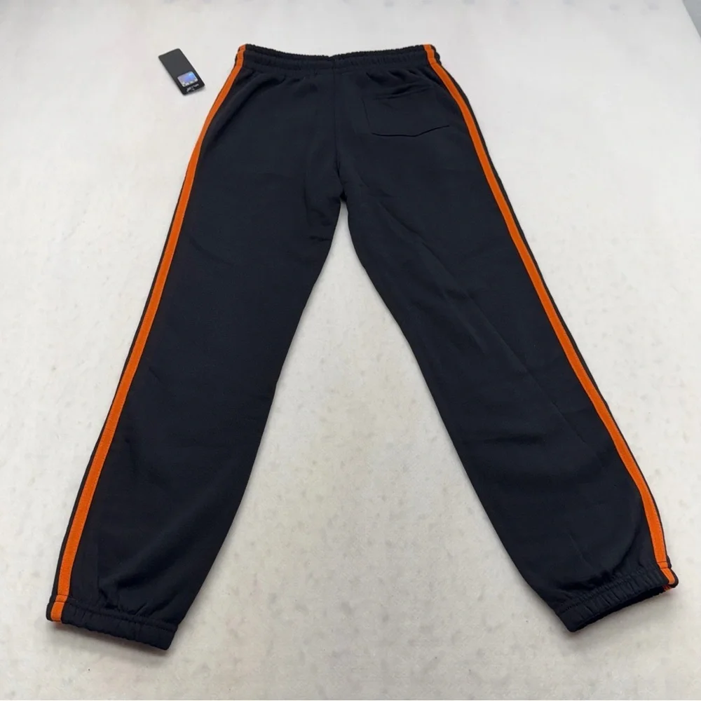 NFL Ultra Game Bengals Black Sweatpants Kids Size 10-12 NWT